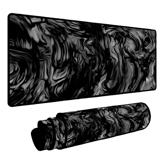 Mouse Pad Gamer Grande 120x60 Fumaça Deskpad Speed