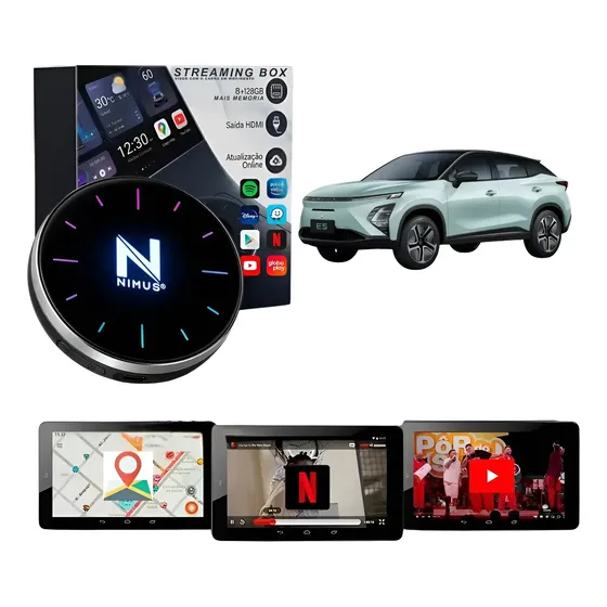 Streaming Box Omoda E5 8gb Ram 128gb 4g Android Octa Core Sd