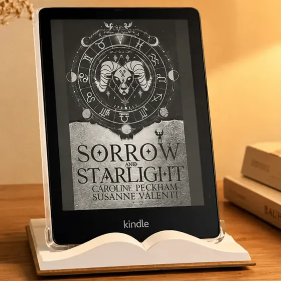 Suporte Para Kindle E E-readers Base De Leitura Preto Branco