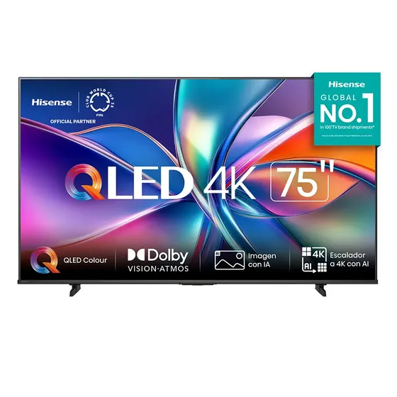 Smart TV Hisense 75" Qled Q6 4k