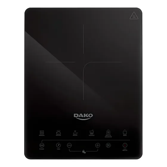 Cooktop De Indução Portátil 1 Boca Preto Dako 220v