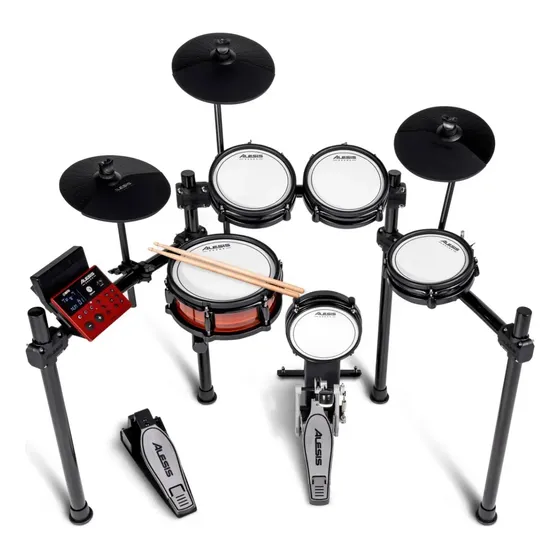 Bateria Eletrônica Alesis Nitro Pro Kit 8 Pads
