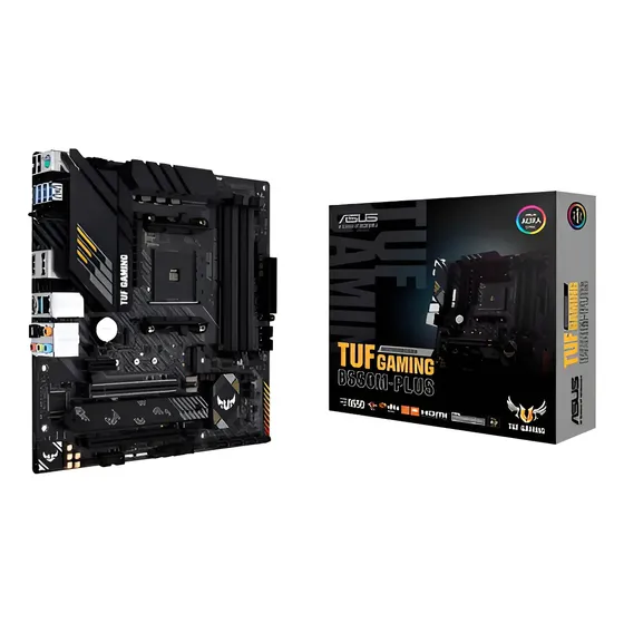 Placa Mãe B550m Asus Tuf Gaming Plus Ii Amd Am4 Matx Ddr4