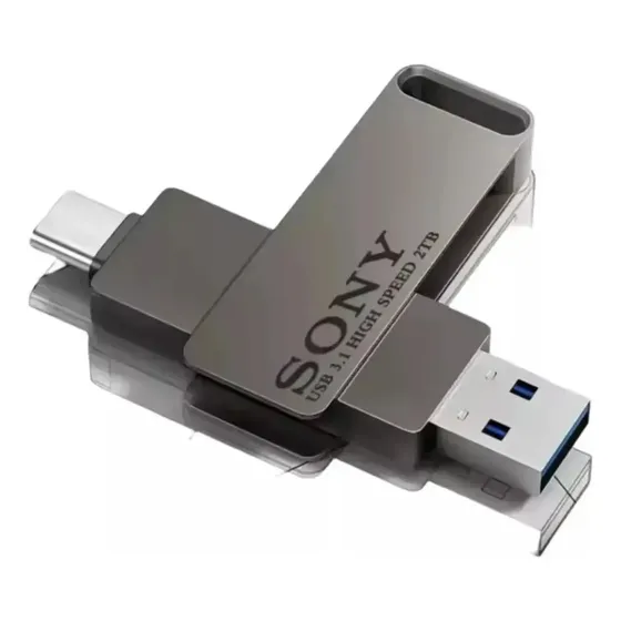 Pendrive Sony Usb 3.1 Alta Velocidade 2tb 3.0 Cinza