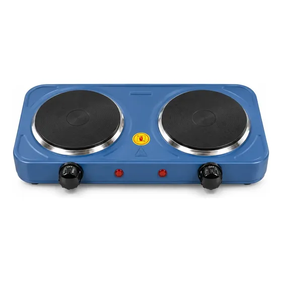 Fogão Cooktop Elétrico 2 Bocas 2500w Portátil Elétrico Mesa