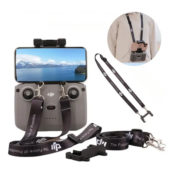 Alça Cordão Controle Drone Dji Mini 2 Mavic Air 2s Suporte