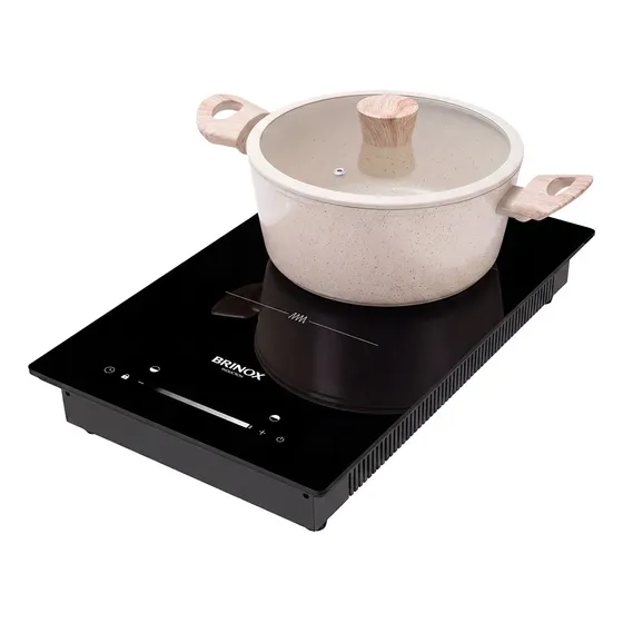 Cooktop Indução 2 Bocas Brinox 220v