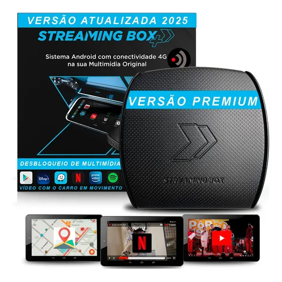Fc/ Streaming Box Plus Octa-core 4g 64gb + 128gb /hd