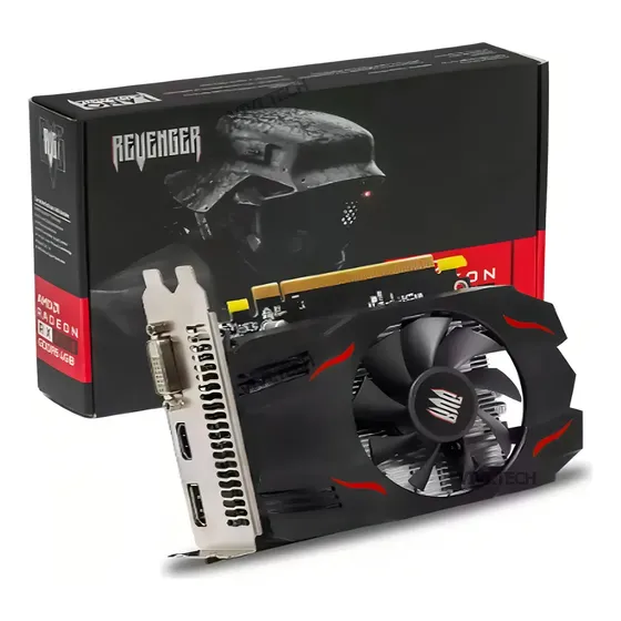 Placa De Vídeo Radeon Rx 550 4gb: Ótima Para Games E Filmes
