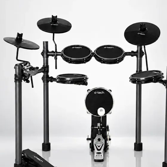 Bateria Eletrônica D-tech Nexus Mesh 8 Pads Estudo Completa