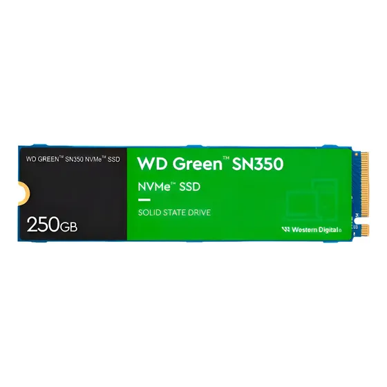 Ssd M.2 Nvme 250gb Wd Green Sn350 Ssd M.2 Nvme 250gb Wd Green Sn350