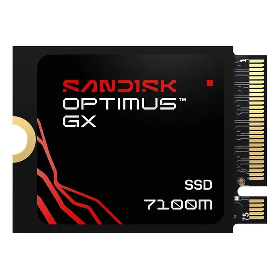 Ssd Sandisk Optimus 2tb M.2 Nvme Pcie Gen4 7250mb/s