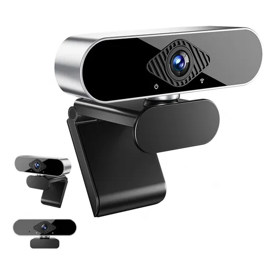Webcam Hd 1080p Com Foco Automático E 30 Fps Para Pc Laptop