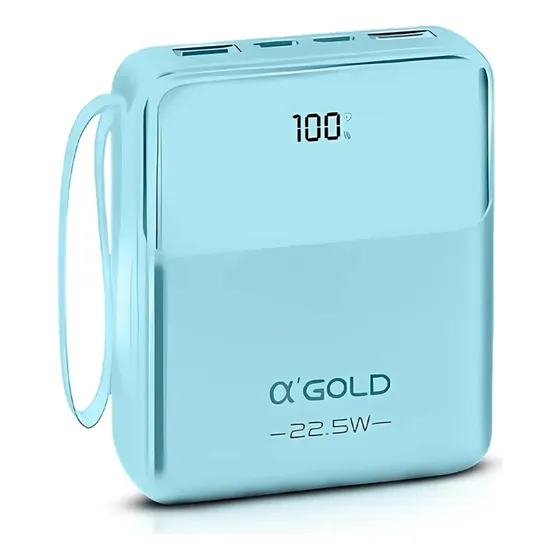 Carregador Portátil Powerbank 10000mah Universal Turbo 22,5w