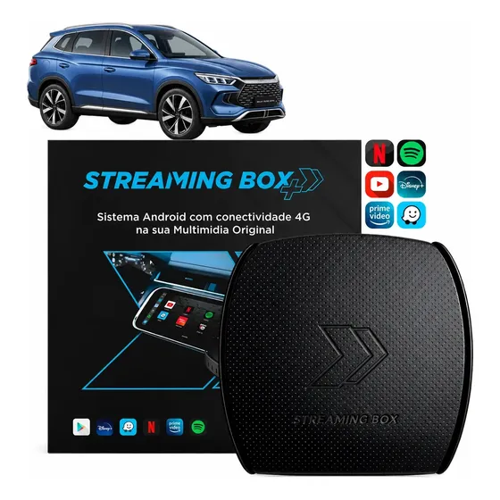Streaming Box Plus+ 64gb+128gb Sd Premium Lançamento Caoa