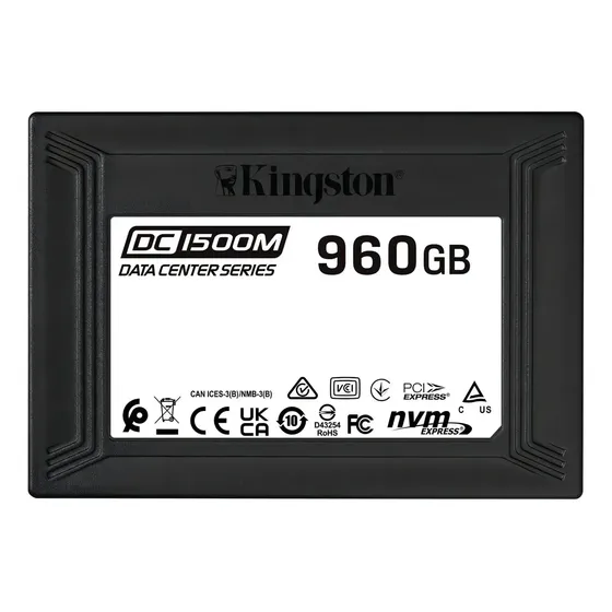 Ssd Servidor 960gb Data Center Kingston Pcie Nvme U.2 Gen3x4