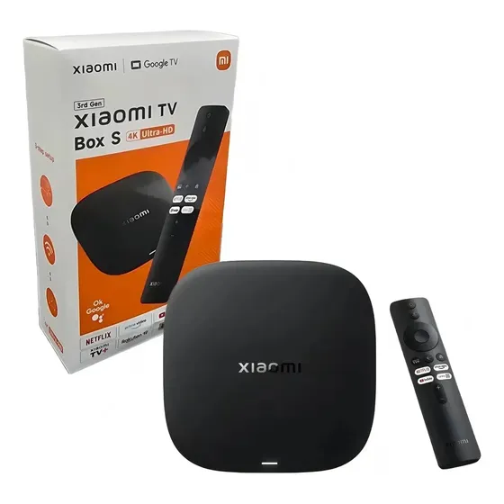 Mídia De Streaming Inteligente Xiaomi Tv Box S 4k De 3ª Gera Mídia De Streaming Inteligente Xiaomi Tv Box S 4k De 3ª Gera