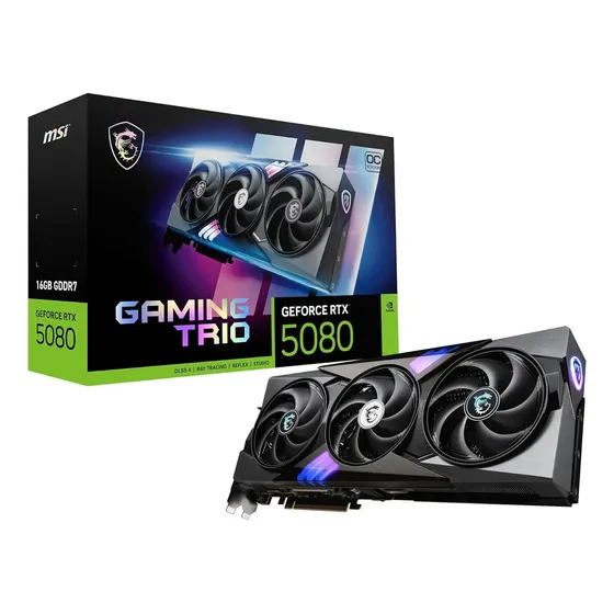 Placa de video Msi Gaming Trio GeForce RTX 50 Series 16gb Placa de video Msi Gaming Trio GeForce RTX 50 Series 16gb