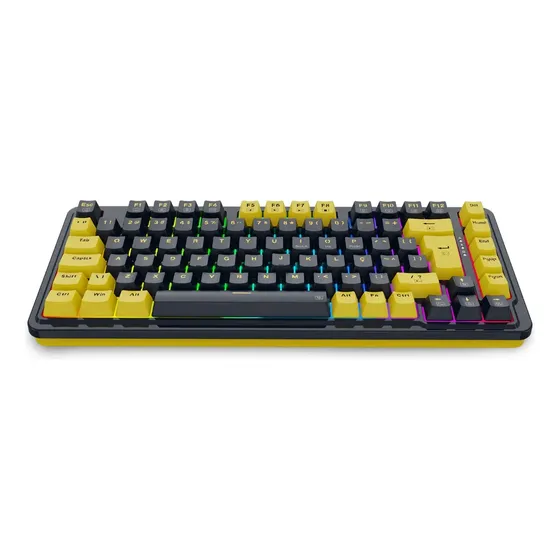Teclado Mecânico Gamer Redragon Elf Rgb Switch Dourado