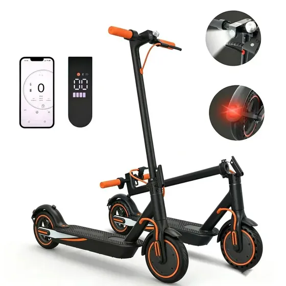 Patinete Elétrico Korr KORR-XM01 com Motor 500W, Dobrável e Autonomia de 25 km