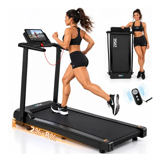 Esteira Elétrica Ergométrica 2.5hp Inclinação 10km/h 120kg