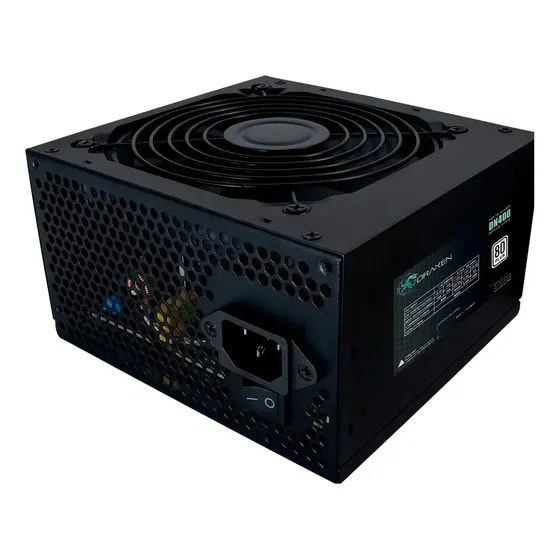Fonte Gamer ATX 400W 80 Plus White PFC Ativo Bivolt Draxen