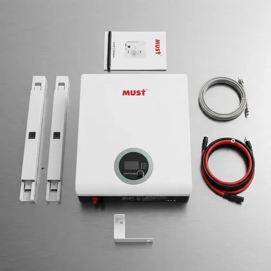 Bateria Solar Lítio Lifepo4 48 V 100ah 5,12 Kw Must Lp48100