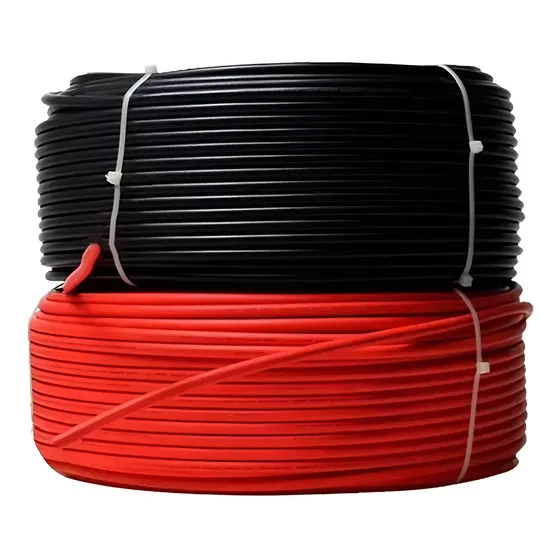 Cabo Fotovoltaico 6mm Energia Solar 20m Preto Vermelho Cobertura Preto/Vermelho