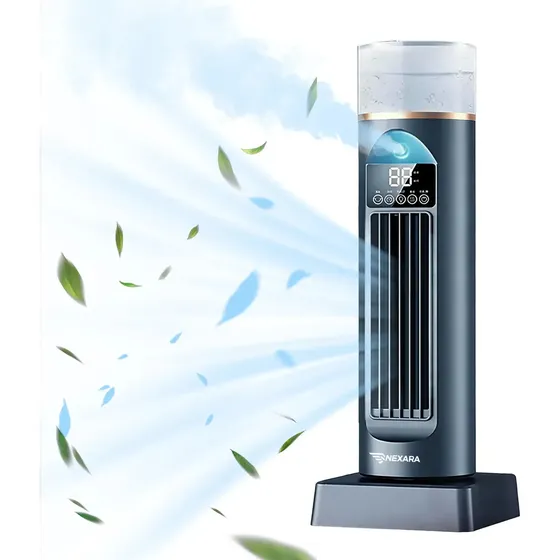 Ventilador De Mesa 6 Velocidades Com Umidificador