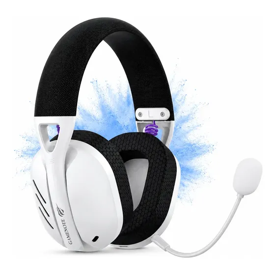 Headset Gamer Havit Fuxi H3 Wireless Bluetooth Branco 2.4ghz