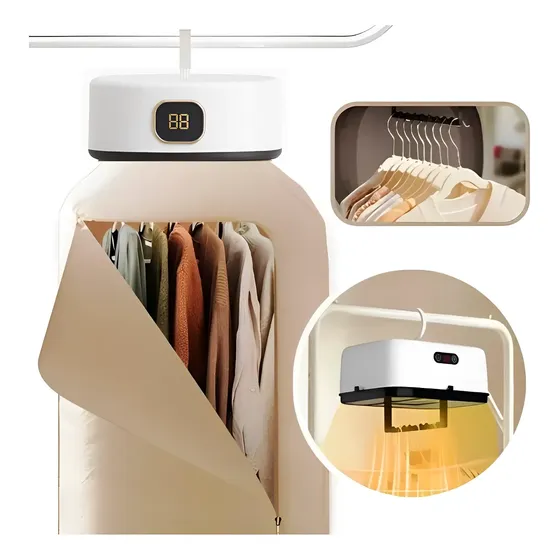 Secador De Roupas Portátil 110v Secadora Elétrica Secagem