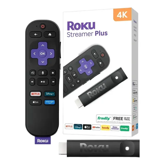 Streaming Stick Roku 3830S2 4K com Controle por Voz