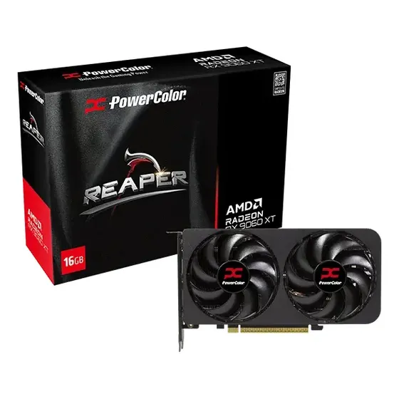 Gpu Powercolor Amd Radeon Rx 9060xt 16gb Gddr6 128bits /