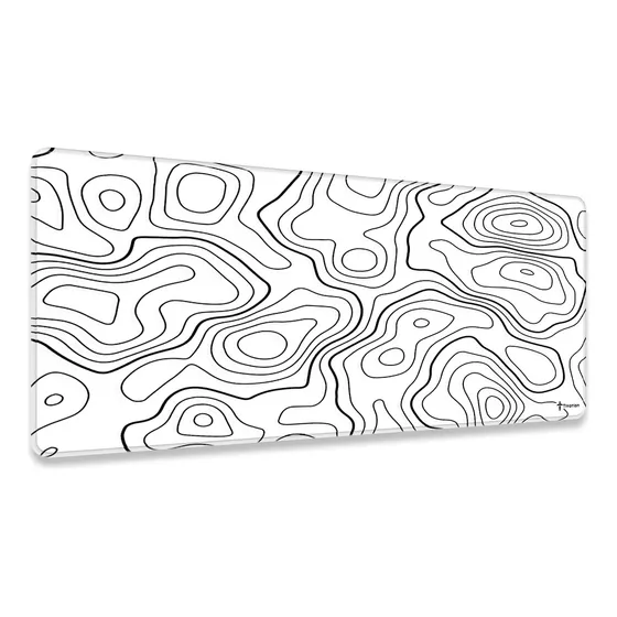 Mouse Pad Gamer Grande Profissional 90x40 Alta Qualidade Estampa Topografia Titorion