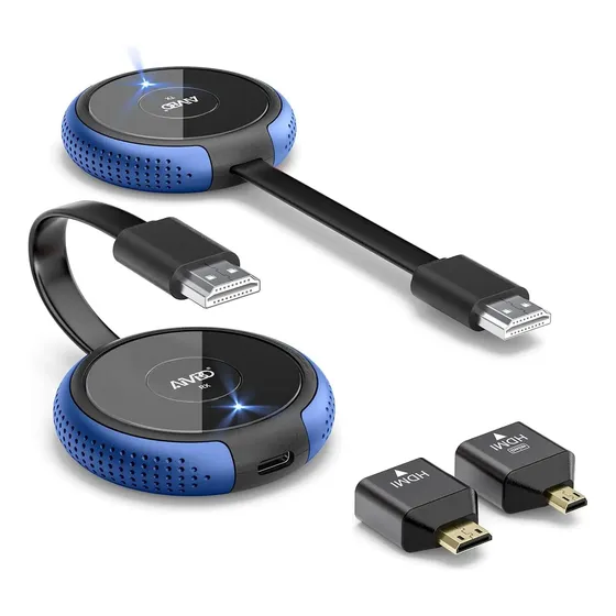 Transmissor E Receptor Sem Fio Timbootech Hdmi 4k 165 Pés B Azul Transmissor E Receptor Sem Fio Timbootech Hdmi 4k 165 Pés B Azul