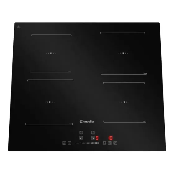 Cooktop De Indução Mueller 4 Bocas 7200w Painel Touch 220v