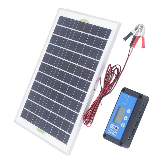 Controlador De Painel Solar De Silício Policristalino 20w 10