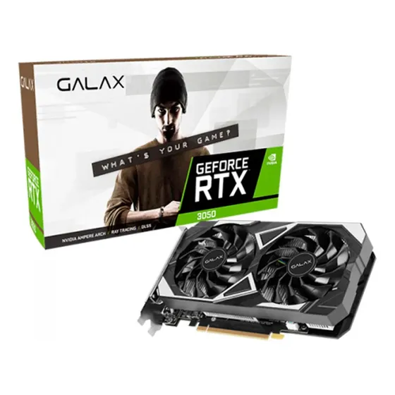 Placa De Vídeo Galax Nvidia Geforce 3050 Ex 1-click Oc 6gb
