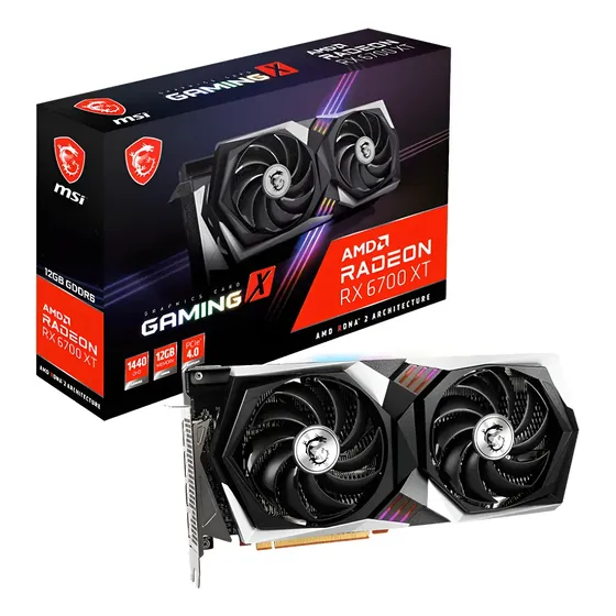 Placa Gráfica Msi Gaming Radeon Rx 6700 Xt 12gb Gddr6