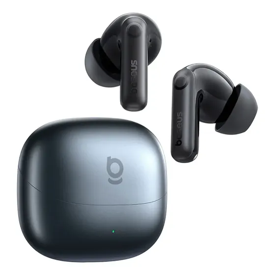 Fone Ouvido Bluetooth Baseus Bass Bp1 Pro Cancelamento Ruído Cor Preto Fone Ouvido Bluetooth Baseus Bass Bp1 Pro Cancelamento Ruído Cor Preto