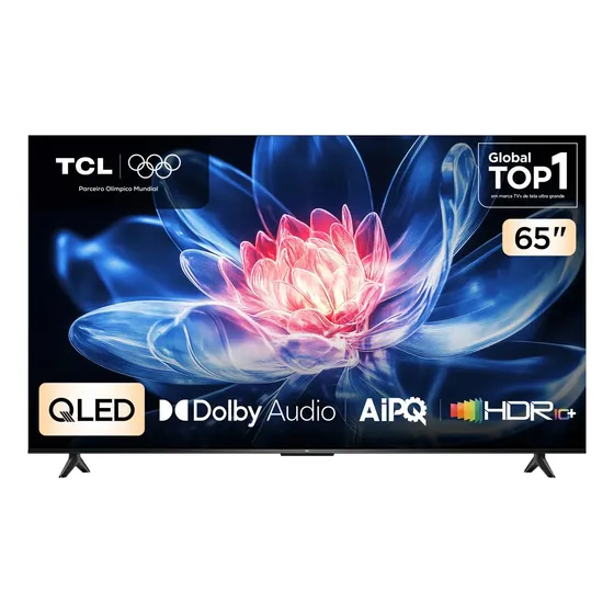 Smart Tv Tcl 65 Polegadas 4k Uhd Qled Google Tv Hdr10+