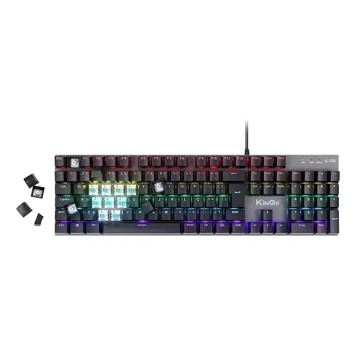 Teclado Gamer G-100 Preto Português Brasil