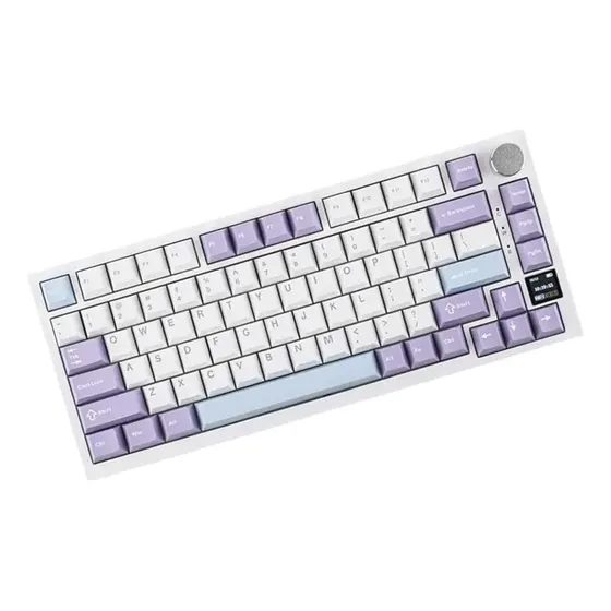 Teclado Ajazz Ak820pro De Três Modos, Interruptor De Peixe V