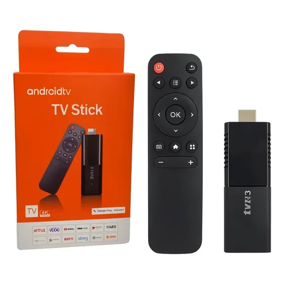 Tv Stick Android 4k Ultra Hd Com Wi-fi E Hdmi | Android Tv C