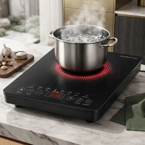Cooktop Inducao Agratto 1 Boca Portatil Mesa Fogao Eletrico