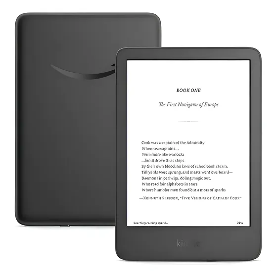 Kindle 11ª Geração 2024 E-reader 16gb Preto 6 300dpi Preto