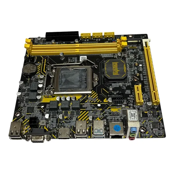 Placa Mãe 1151 H110 I3 I5 I7 6a/7a/8a/9 Geração Ddr4 M2 Nvme