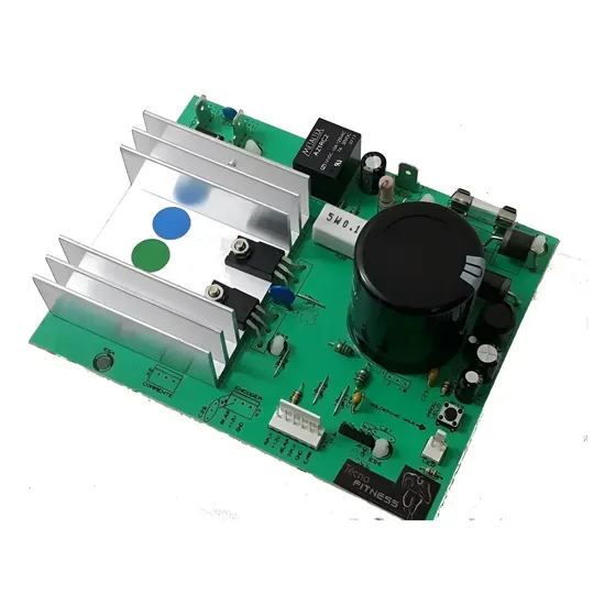 Placa Para Esteira Caloi Cle10 Motor Cc 1.4 Hpm 95v Ng