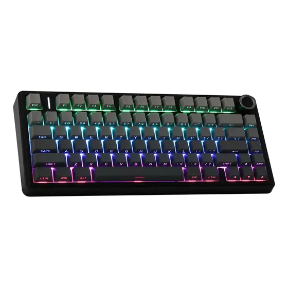 Teclado Mecânico Sem Fio Aula F75 75% Gamer