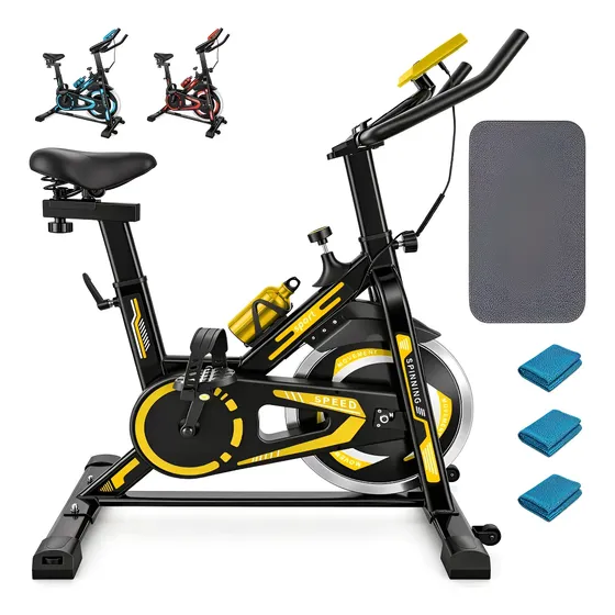 Bicicleta Ergométrica Spinning Para Treino Casa Academia